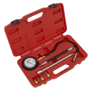 Sealey VSE300D Petrol Compression Tester Deluxe Kit 6pc - VSE300D - Sealey Tools UK - Trade Counter Direct