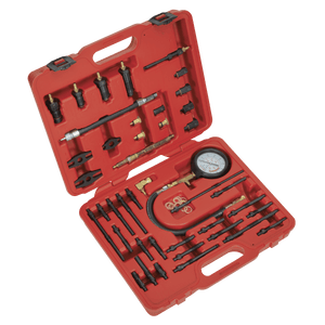 Sealey VSE3155 Petrol & Diesel Master Compression Test Kit - VSE3155 - Sealey Tools UK - Trade Counter Direct