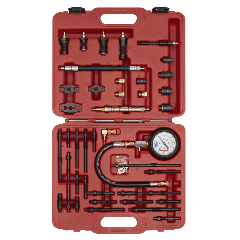 Sealey VSE3155 Petrol & Diesel Master Compression Test Kit - VSE3155 - Sealey Tools UK - Trade Counter Direct