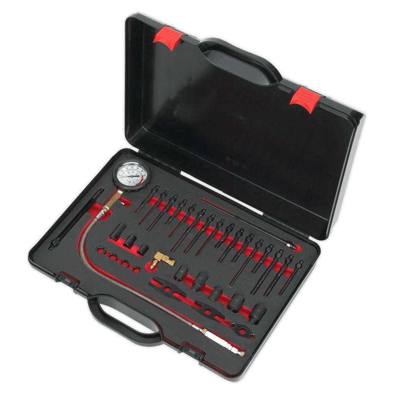 Sealey VSE3158 Diesel Compression Test Kit - VSE3158 - Sealey Tools UK - Trade Counter Direct