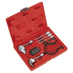 Sealey VSE5000A Diesel Engine Timing Tool Kit - for Land Rover, Jaguar, Citroen, Peugeot 2.7D, 3.0D - Belt Drive - VSE5000A - Sealey Tools UK - Trade Counter Direct