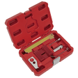 Sealey VSE5006 Timing Tool Kit - for Alfa Romeo, Fiat, GM, Saab - 1.4, 1.6, 1.8 Twinport - Belt Drive - VSE5006 - Sealey Tools UK - Trade Counter Direct