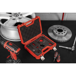 Sealey VSE5032 Front Pulley & Flywheel Locking Tool Set - Chain Drive - VSE5032 - Sealey Tools UK - Trade Counter Direct