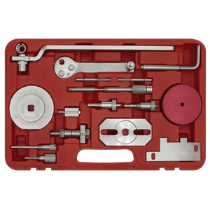 Sealey VSE5036 Diesel Engine Timing Tool Kit for Fiat, Ford, Iveco, PSA - 2.2D, 2.3D, 3.0D - Belt/Chain Drive - VSE5036 - Sealey Tools UK - Trade Counter Direct
