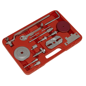 Sealey VSE5036 Diesel Engine Timing Tool Kit for Fiat, Ford, Iveco, PSA - 2.2D, 2.3D, 3.0D - Belt/Chain Drive - VSE5036 - Sealey Tools UK - Trade Counter Direct