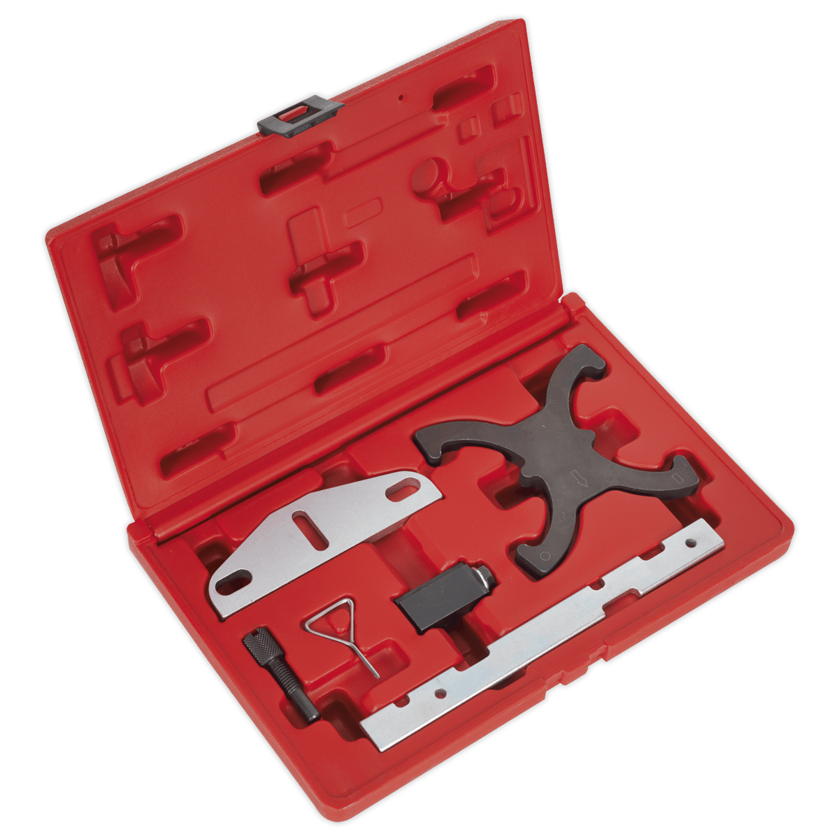 Sealey VSE5041A Petrol Engine Timing Tool Kit - for Ford 1.5 EcoBoost, 1.6Ti - VCT - Belt Drive - VSE5041A - Sealey Tools UK - Trade Counter Direct