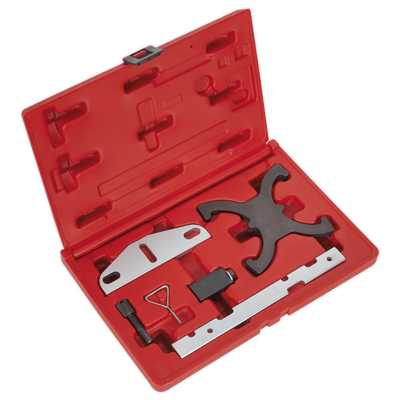 Sealey VSE5041A Petrol Engine Timing Tool Kit - for Ford 1.5 EcoBoost, 1.6Ti - VCT - Belt Drive - VSE5041A - Sealey Tools UK - Trade Counter Direct