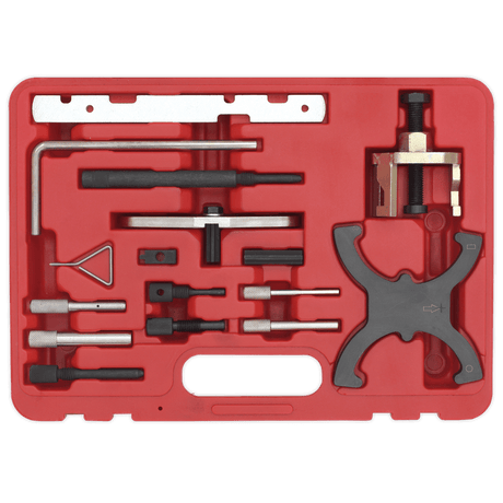Sealey VSE5042A Diesel/Petrol Engine Timing Tool Combination Kit - for Ford, PSA - Belt/Chain Drive - VSE5042A - Sealey Tools UK - Trade Counter Direct