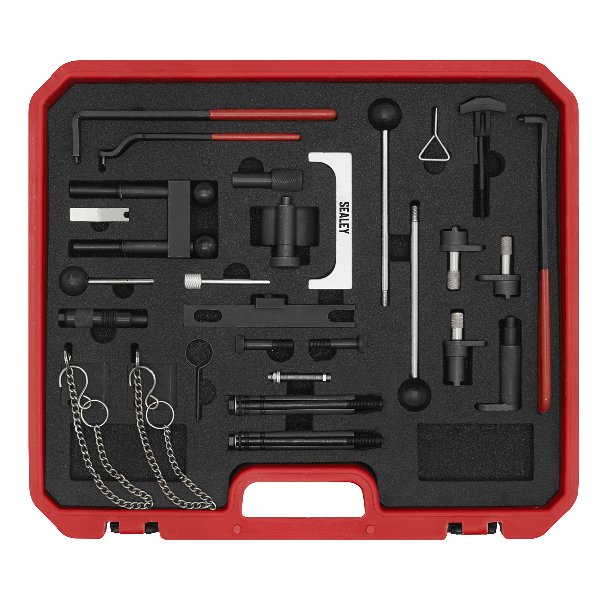Sealey VSE5044 Diesel/Petrol Engine Timing Tool Master Kit for VAG - Belt/Chain Drive - VSE5044 - Sealey Tools UK - Trade Counter Direct