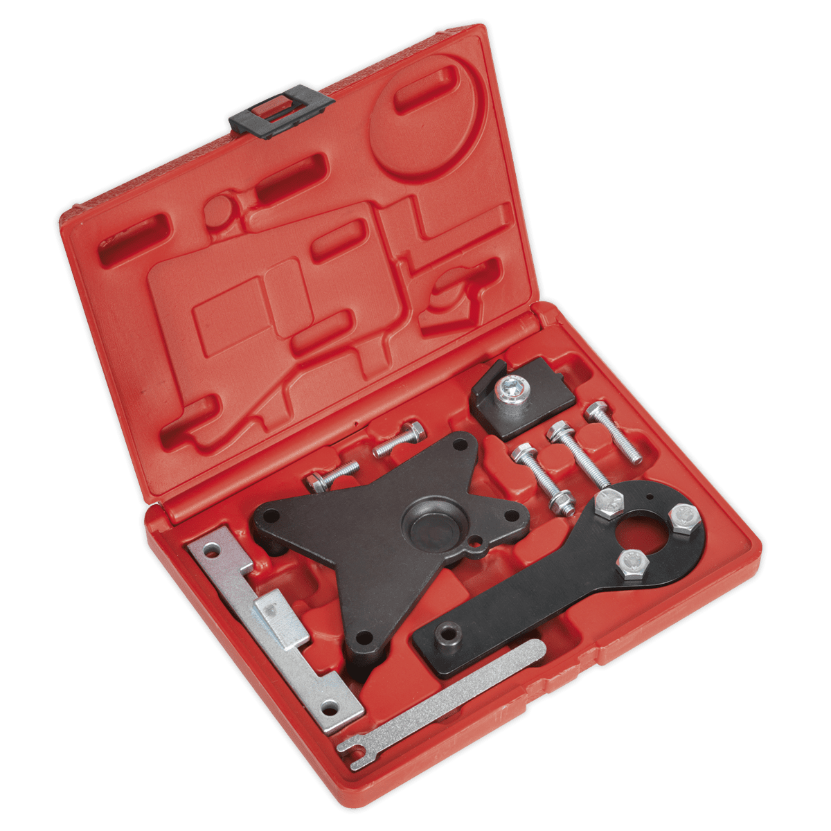 Sealey VSE5061 Petrol Engine Timing Tool Kit - for Alfa Romeo, Fiat, Ford, Lancia 1.2, 1.4 8v - Belt Drive - VSE5061 - Sealey Tools UK - Trade Counter Direct