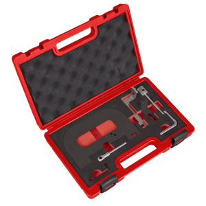 Sealey VSE5071A Petrol Engine Timing Tool Kit - for Renault 1.4/1.6/1.8/2.0 K4J/K4M/F4P/F4R(t) - Belt Drive - VSE5071A - Sealey Tools UK - Trade Counter Direct
