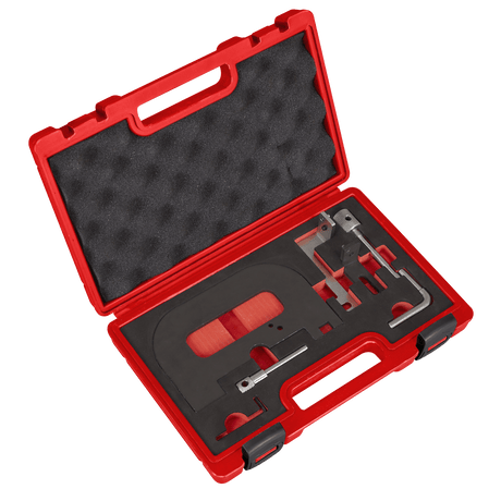 Sealey VSE5071A Petrol Engine Timing Tool Kit - for Renault 1.4/1.6/1.8/2.0 K4J/K4M/F4P/F4R(t) - Belt Drive - VSE5071A - Sealey Tools UK - Trade Counter Direct