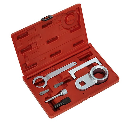 Sealey VSE5559 Diesel Engine Setting/Locking Kit - VAG 2.4/2.5D SDi/TDi/TDiCR - Belt Drive - Setting & Locking Tools - SLY-17671 - Sealey Tools UK - Trade Counter Direct