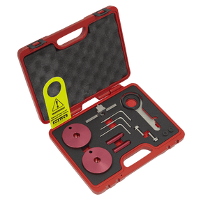 Sealey VSE5640 Diesel Engine Timing Tool Kit - for Ford 2.0TDCi EcoBlue - Belt Drive - VSE5640 - Sealey Tools UK - Trade Counter Direct