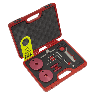 Sealey VSE5640 Diesel Engine Timing Tool Kit - for Ford 2.0TDCi EcoBlue - Belt Drive - VSE5640 - Sealey Tools UK - Trade Counter Direct