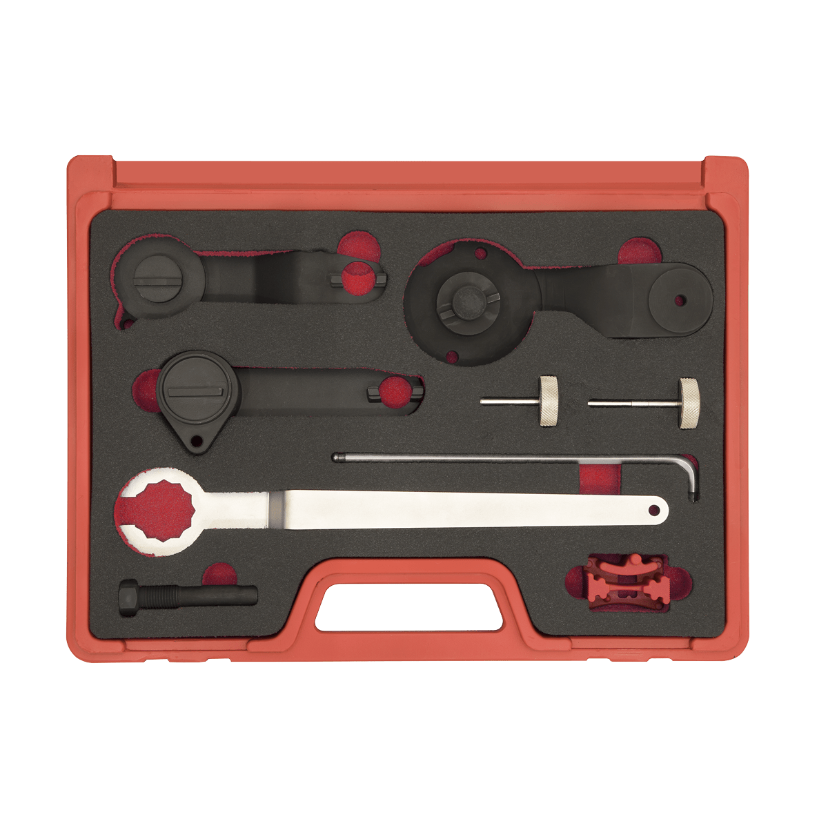Sealey VSE5760 Petrol Engine Timing Tool Kit for VAG 1.0/1.2/1.4 TSi - Belt Drive - VSE5760 - Sealey Tools UK - Trade Counter Direct