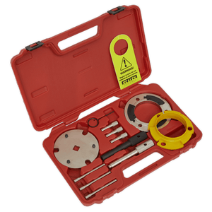 Sealey VSE5841A Diesel Engine Timing Tool & Injection Pump Tool Kit - 2.0D, 2.2D, 2.4D Duratorq - Chain Drive - VSE5841A - Sealey Tools UK - Trade Counter Direct