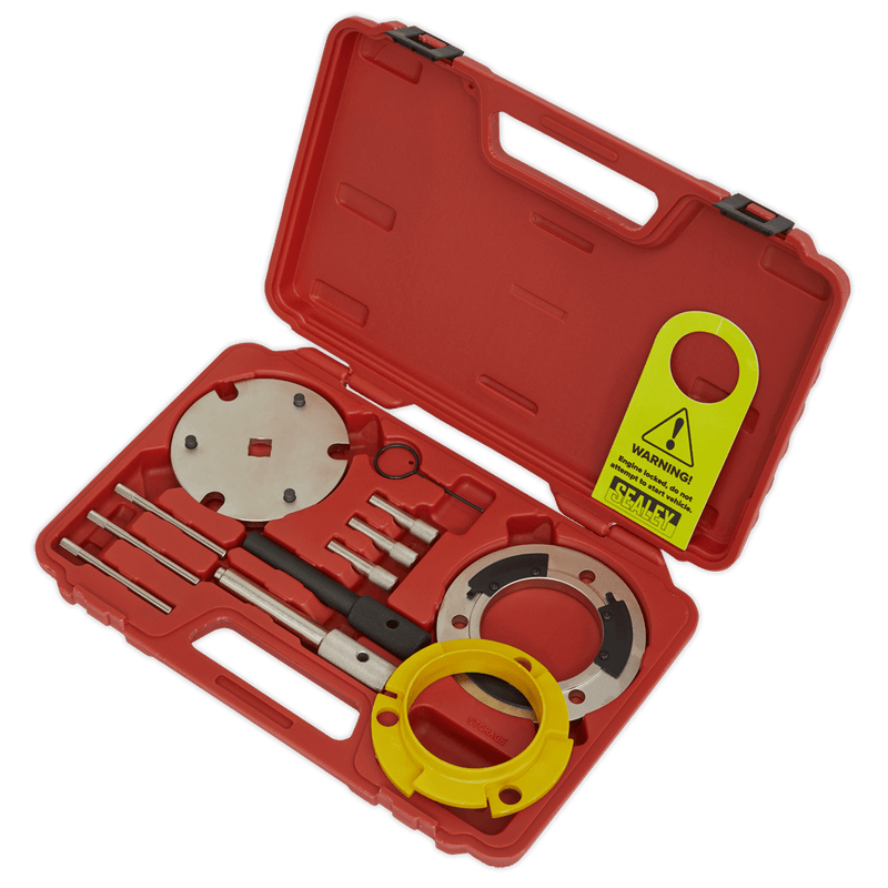 Sealey VSE5841A Diesel Engine Timing Tool & Injection Pump Tool Kit - 2.0D, 2.2D, 2.4D Duratorq - Chain Drive - VSE5841A - Sealey Tools UK - Trade Counter Direct