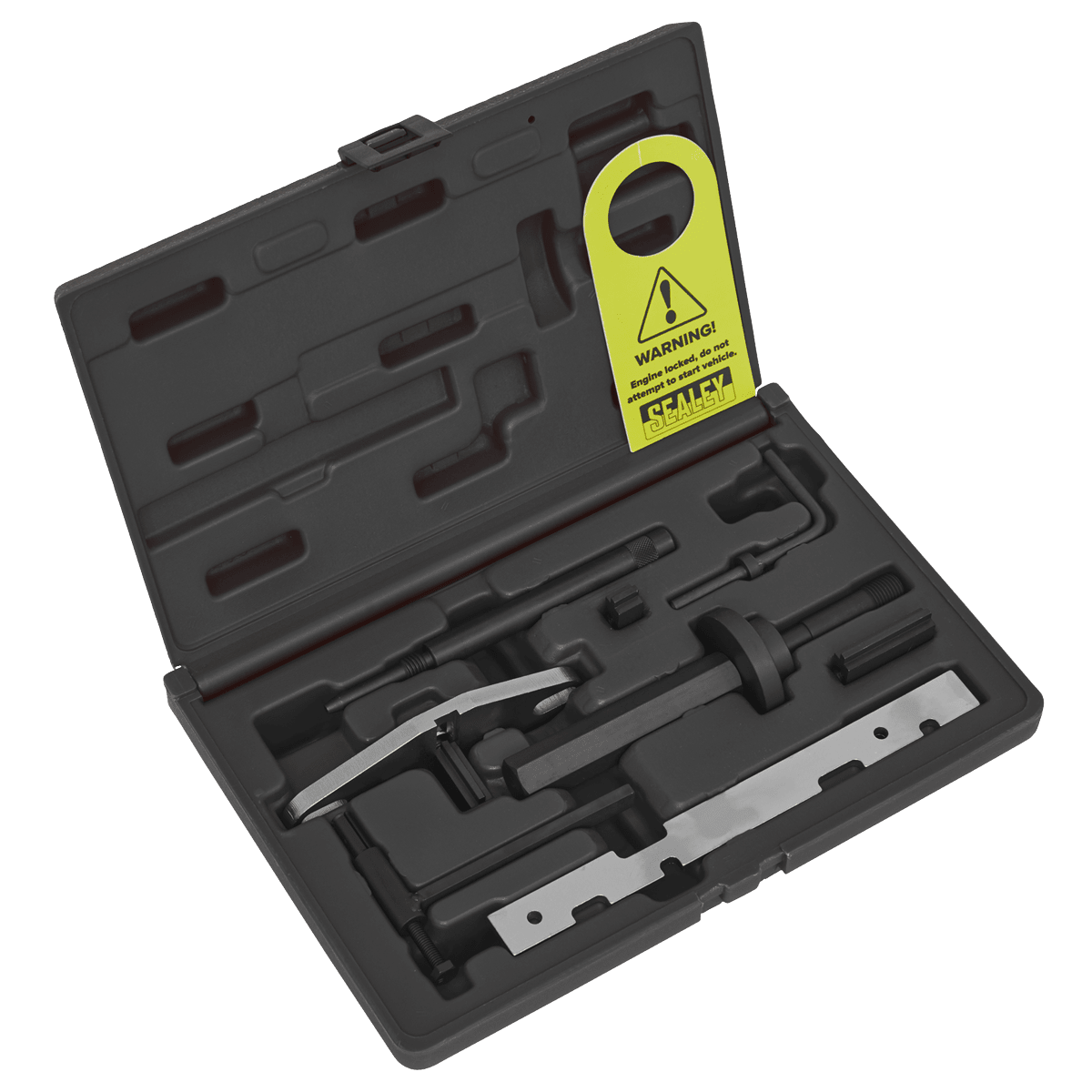 Sealey VSE5843 Diesel Engine Timing Tool /Timing Chain/Pump Remove - Install Kit - for Ford 1.8D - Belt/Chain Drive - VSE5843 - Sealey Tools UK - Trade Counter Direct