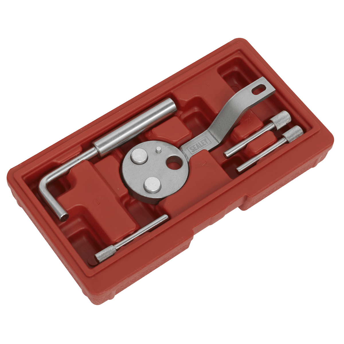 Sealey VSE5863 Diesel Engine Timing Tool Kit - for Ford, Jaguar, Land Rover 2.2D/3.2D TDCi - Chain Drive - VSE5863 - Sealey Tools UK - Trade Counter Direct
