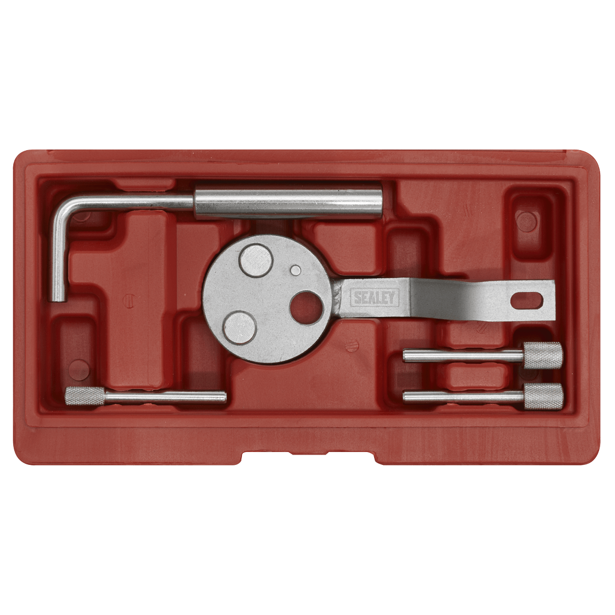 Sealey VSE5863 Diesel Engine Timing Tool Kit - for Ford, Jaguar, Land Rover 2.2D/3.2D TDCi - Chain Drive - VSE5863 - Sealey Tools UK - Trade Counter Direct