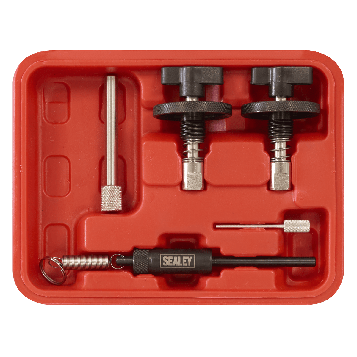 Sealey VSE5881A Diesel Engine Timing Tool Kit for Alfa Romeo, Fiat, Ford, Suzuki, GM 1.3D 16v - Chain Drive - VSE5881A - Sealey Tools UK - Trade Counter Direct