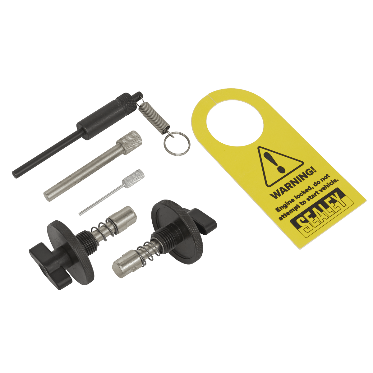 Sealey VSE5881A Diesel Engine Timing Tool Kit for Alfa Romeo, Fiat, Ford, Suzuki, GM 1.3D 16v - Chain Drive - VSE5881A - Sealey Tools UK - Trade Counter Direct