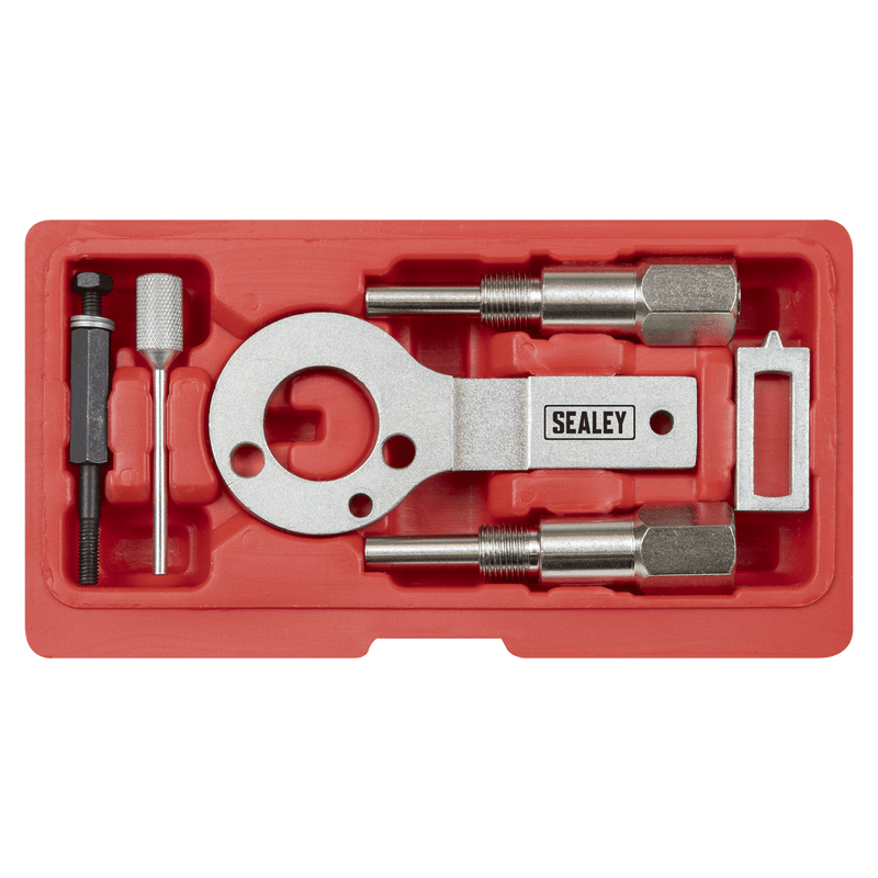 Sealey VSE5886A Diesel Engine Timing Tool Kit for GM, Saab 1.9D CDTi/TiD/TTiD, 2.0D CDTi - Belt Drive - VSE5886A - Sealey Tools UK - Trade Counter Direct