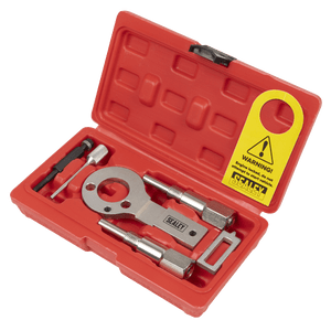 Sealey VSE5886A Diesel Engine Timing Tool Kit for GM, Saab 1.9D CDTi/TiD/TTiD, 2.0D CDTi - Belt Drive - VSE5886A - Sealey Tools UK - Trade Counter Direct