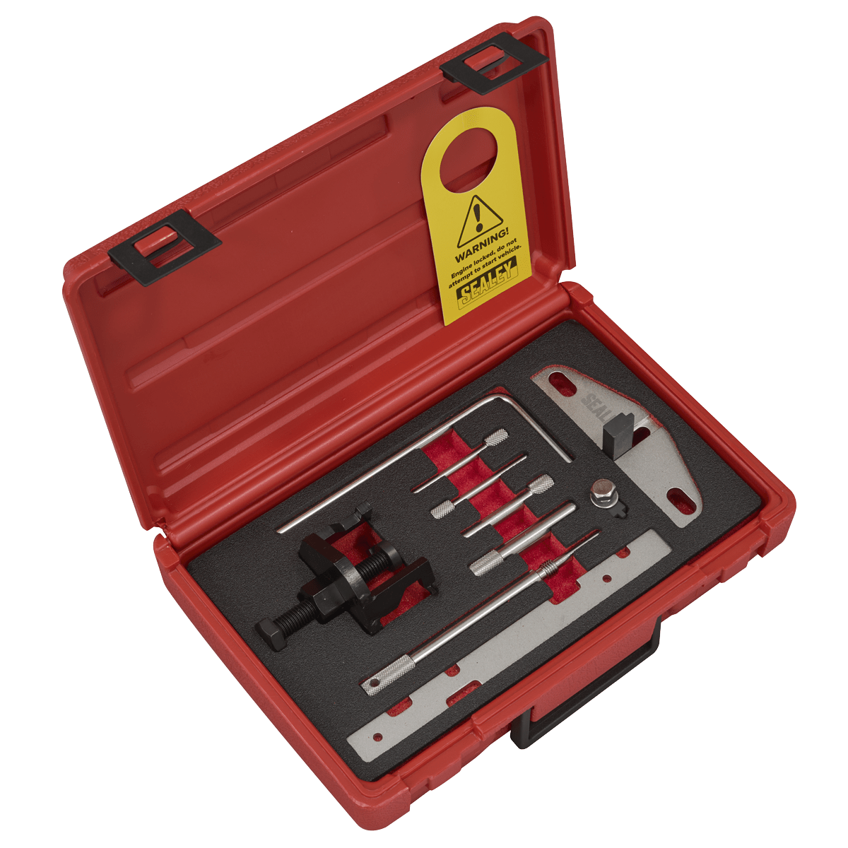 Sealey VSE5941 Diesel Engine Timing Tool Kit - for Ford, PSA - Belt Drive - VSE5941 - Sealey Tools UK - Trade Counter Direct
