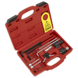 Sealey VSE5951 Diesel Engine Timing Tool Kit - for VAG, Dodge, Ford, Mitsubishi - 1.2D/1.4D/1.6D/1.9D/2.0D - Belt - VSE5951 - Sealey Tools UK - Trade Counter Direct