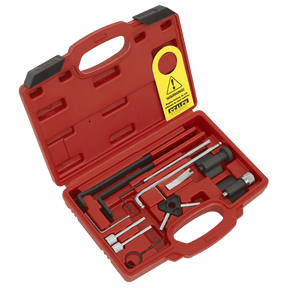 Sealey VSE5951 Diesel Engine Timing Tool Kit - for VAG, Dodge, Ford, Mitsubishi - 1.2D/1.4D/1.6D/1.9D/2.0D - Belt - VSE5951 - Sealey Tools UK - Trade Counter Direct