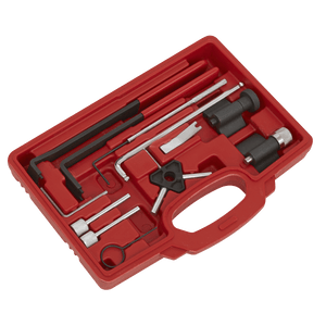 Sealey VSE5951 Diesel Engine Timing Tool Kit - for VAG, Dodge, Ford, Mitsubishi - 1.2D/1.4D/1.6D/1.9D/2.0D - Belt - VSE5951 - Sealey Tools UK - Trade Counter Direct