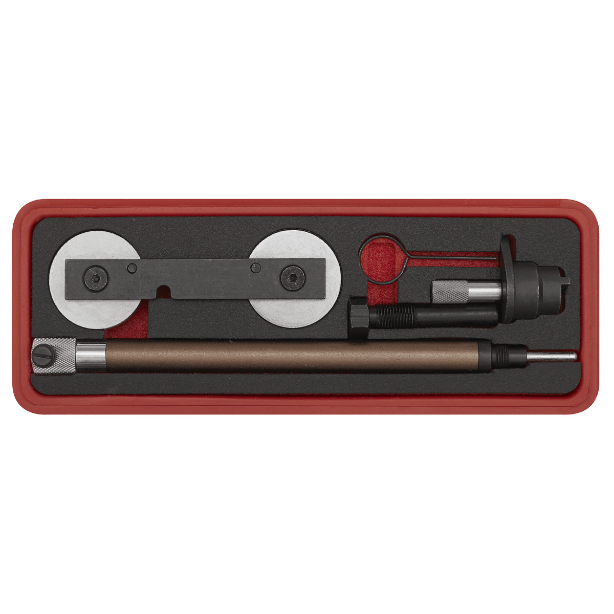 Sealey VSE5956A Petrol Engine Timing Tool Kit - VAG 1.2/1.4 TFSi, 1.4/1.6 FSi - Chain Drive - VSE5956A - Sealey Tools UK - Trade Counter Direct