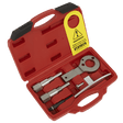 Sealey VSE5961 Diesel Engine Timing Tool Kit - for Alfa Romeo, Fiat, Lancia - 1.6D/1.9D/2.0D/2.4D - Belt Drive - VSE5961 - Sealey Tools UK - Trade Counter Direct
