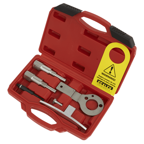 Sealey VSE5961 Diesel Engine Timing Tool Kit - for Alfa Romeo, Fiat, Lancia - 1.6D/1.9D/2.0D/2.4D - Belt Drive - VSE5961 - Sealey Tools UK - Trade Counter Direct