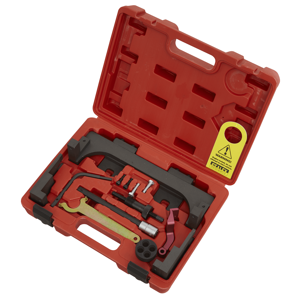 Sealey VSE6122 Petrol Engine Timing Tool Kit - for BMW, BMW Mini 1.2/1.5/2.0/3.0 - Chain Drive - VSE6122 - Sealey Tools UK - Trade Counter Direct