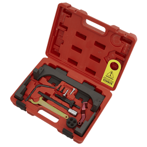 Sealey VSE6122 Petrol Engine Timing Tool Kit - for BMW, BMW Mini 1.2/1.5/2.0/3.0 - Chain Drive - VSE6122 - Sealey Tools UK - Trade Counter Direct