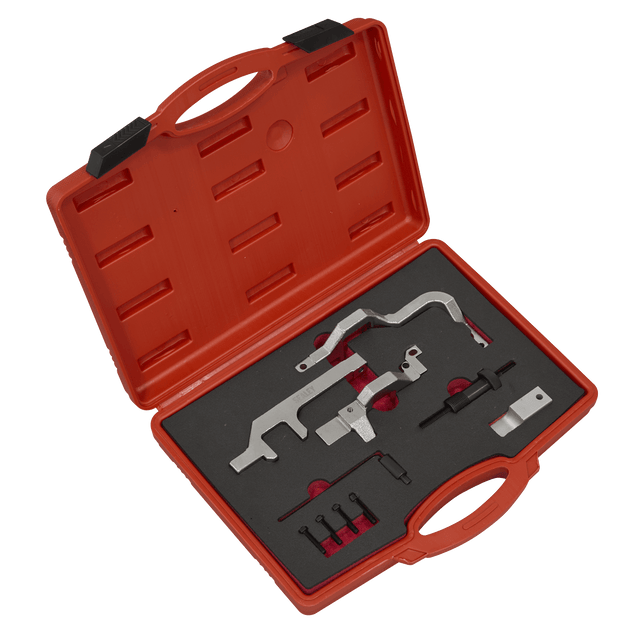 Sealey VSE6131 Petrol Engine Timing Tool Kit - for BMW Mini, Citroen, Peugeot - Chain Drive - VSE6131 - Sealey Tools UK - Trade Counter Direct