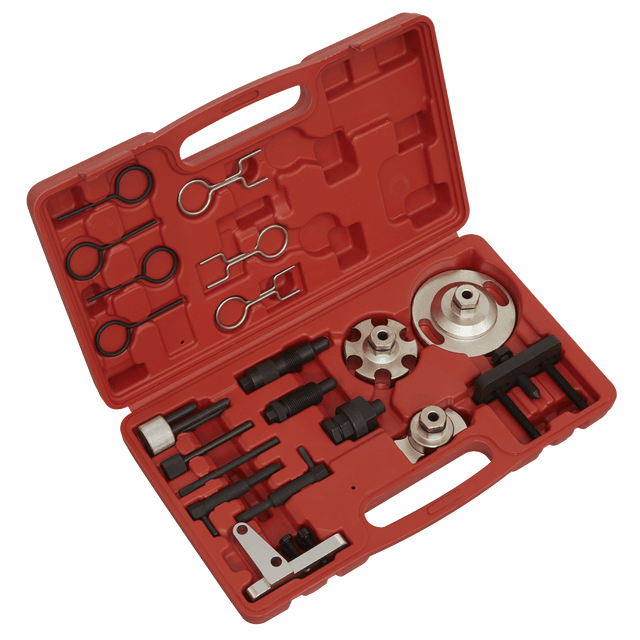 Sealey VSE6181 Diesel Engine Timing Tool & HP Pump Removal Kit - for VAG 2.7D/3.0D/4.0D/4.2D TDi - Chain Drive - VSE6181 - Sealey Tools UK - Trade Counter Direct