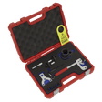 Sealey VSE6191 Diesel Engine Timing Tool Kit - for Alfa Romeo, Ford, PSA, Suzuki, GM 1.3D 16v - Chain Drive - VSE6191 - Sealey Tools UK - Trade Counter Direct