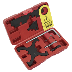 Sealey VSE6560A Petrol Engine Timing Tool Kit for Ford, Volvo 1.6 EcoBoost & 2.0D/2.2D Belt Drive - VSE6560A - Sealey Tools UK - Trade Counter Direct