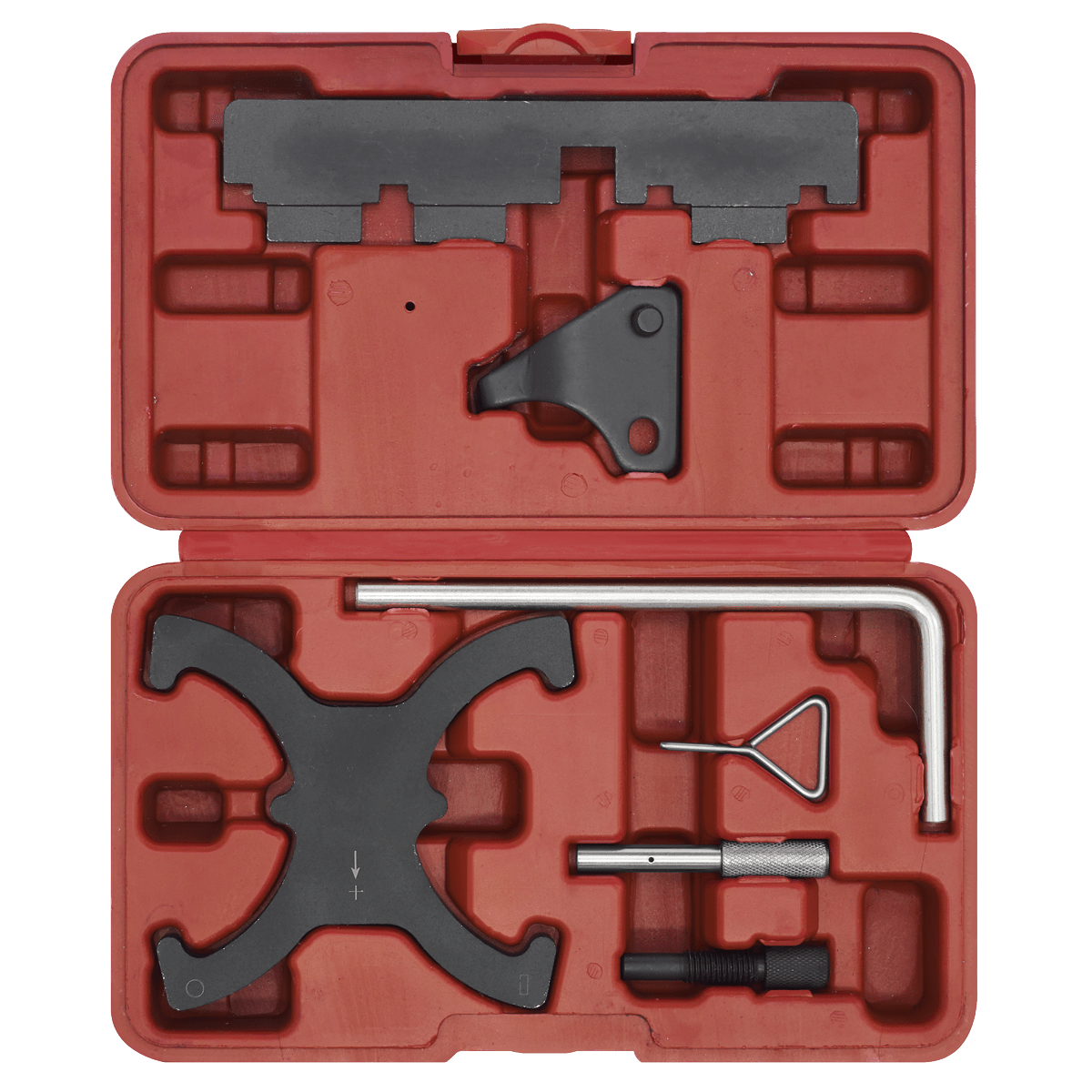 Sealey VSE6560A Petrol Engine Timing Tool Kit for Ford, Volvo 1.6 EcoBoost & 2.0D/2.2D Belt Drive - VSE6560A - Sealey Tools UK - Trade Counter Direct