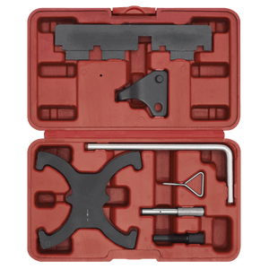 Sealey VSE6560A Petrol Engine Timing Tool Kit for Ford, Volvo 1.6 EcoBoost & 2.0D/2.2D Belt Drive - VSE6560A - Sealey Tools UK - Trade Counter Direct