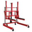 Sealey W508T Wheel Removal Trolley 500kg Adjustable Width - W508T - Sealey Tools UK - Trade Counter Direct