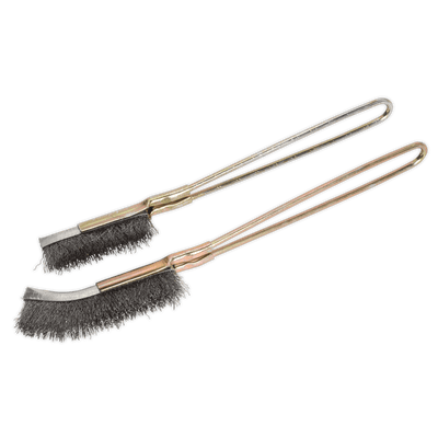 Sealey WB06 Wire Brush Set 2pc - WB06 - Sealey Tools UK - Trade Counter Direct