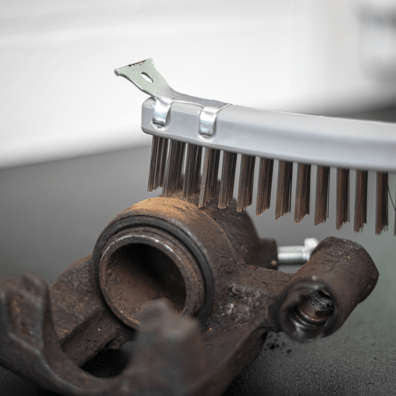 Sealey WB105 Wire Brush with Stainless Steel Fill & Scraper - WB105 - Sealey Tools UK - Trade Counter Direct