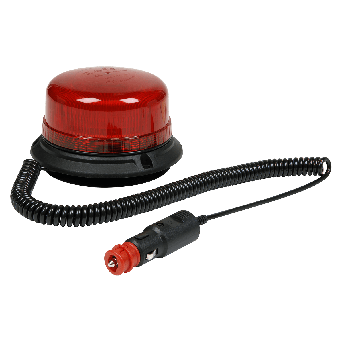 Sealey WB954LEDR Warning Beacon SMD LED 12/24V Magnetic Fixing - Red - WB954LEDR - Sealey Tools UK - Trade Counter Direct