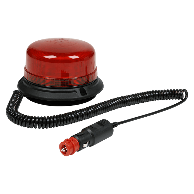 Sealey WB954LEDR Warning Beacon SMD LED 12/24V Magnetic Fixing - Red - WB954LEDR - Sealey Tools UK - Trade Counter Direct