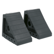 Sealey WC01 Rubber Wheel Chocks 1.8kg - Pair - WC01 - Sealey Tools UK - Trade Counter Direct